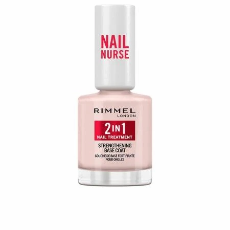 Gel Base de Uñas Rimmel London Nail Nurse In 12 ml 2 en 1 Tratamiento Fortificante | Epamu | Beauty Shop - Parfums, Make-up & Essentials Epamu.eu