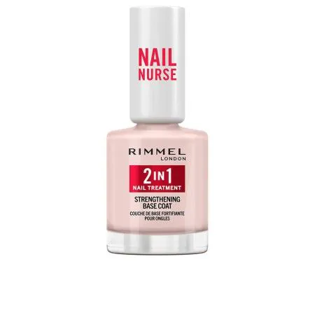 Nail Base Gel Rimmel London Nail Nurse In 12 ml 2-in-1 Strengthening Treatment | Epamu | Beauty Shop - Parfums, Make-up & Essentials Epamu.eu