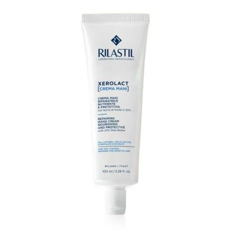 Creme de Mãos Rilastil Xerolact 100 ml Complexo Reparador | Epamu.eu | Beauty Shop - Parfums, Make-up & Essentials Epamu.eu