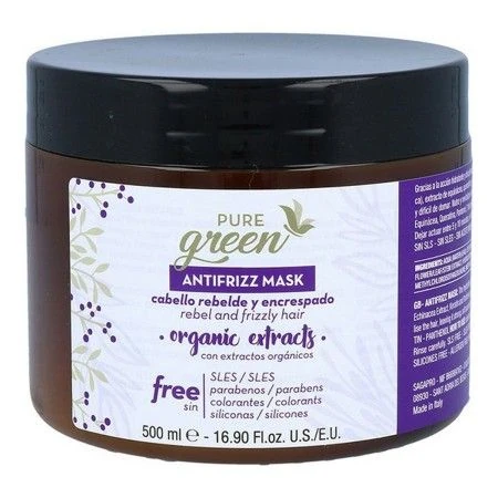 Hair Mask Pure Green Antifrizz | Epamu | Beauty Shop - Parfums, Make-up & Essentials Epamu.eu