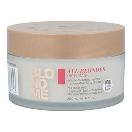 Haarmaske Schwarzkopf Blondme Rich Keratin | Epamu | Beauty Shop - Parfums, Make-up & Essentials Epamu.eu