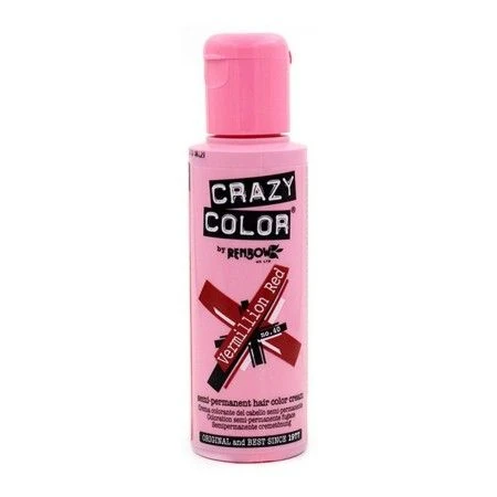 Permanent Dye Crazy Color 40 Vermillion Red (100 ml) | Epamu.eu | Beauty Shop - Parfums, Make-up & Essentials Epamu.eu