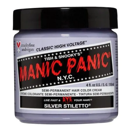 Dauerfärbung Classic Manic Panic ‎612600110067 Silver Stiletto (118 ml) | Epamu | Beauty Shop - Parfums, Make-up & Essentials Epamu.eu