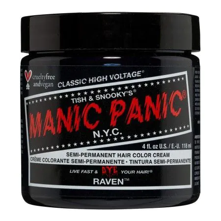 Tintura Permanente Classic Manic Panic ‎HCR 11007 raven (118 ml) | Epamu | Beauty Shop - Parfums, Make-up & Essentials Epamu.eu