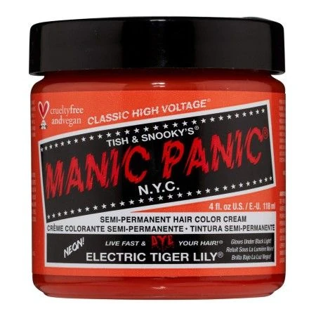 Permanent Dye Classic Manic Panic Electric Tiger Lily (118 ml) | Epamu | Beauty Shop - Parfums, Make-up & Essentials Epamu.eu