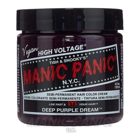 Permanent Dye Classic Manic Panic Deep Purple Dream (118 ml) | Epamu | Beauty Shop - Parfums, Make-up & Essentials Epamu.eu