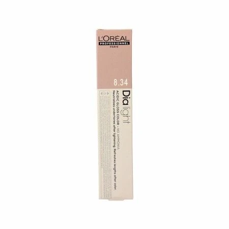 Amoniakfreie Färbung L'Oreal Professionnel Paris Dia Light Nº 8.34 (50 ml) | Epamu | Beauty Shop - Parfums, Make-up & Essentials Epamu.eu