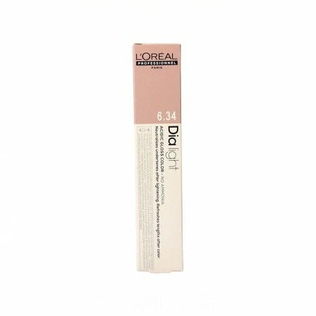 Amoniakfreie Färbung L'Oreal Professionnel Paris Dia Light Nº 6.34 (50 ml) | Epamu | Beauty Shop - Parfums, Make-up & Essentials Epamu.eu