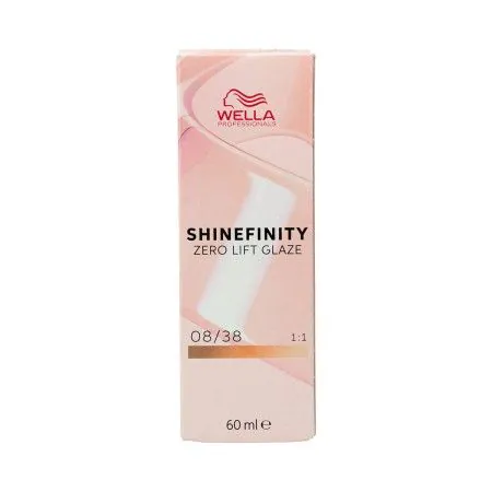 Coloração Permanente Wella Shinefinity Nº 08/38 (60 ml) | Epamu.eu | Beauty Shop - Parfums, Make-up & Essentials Epamu.eu