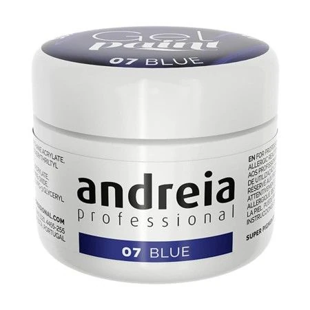 Gel nail polish Andreia Gel Paint 4 ml Blue Nº 07 | Epamu | Beauty Shop - Parfums, Make-up & Essentials Epamu.eu