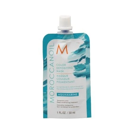 Hair Mask Moroccanoil Depositing Aqua marine 30 ml | Epamu | Beauty Shop - Parfums, Make-up & Essentials Epamu.eu