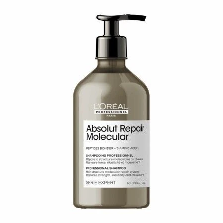 Champô Reparador L'Oreal Professionnel Paris Absolute Repair Molecular 500 ml | Epamu.eu | Beauty Shop - Parfums, Make-up & Essentials Epamu.eu