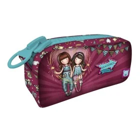 Necessaire per la Scuola Gorjuss Fireworks Rosso Granato (21.5 x 10.5 x 7 cm) di Gorjuss, Beauty Case da viaggio - Rif: S4306...