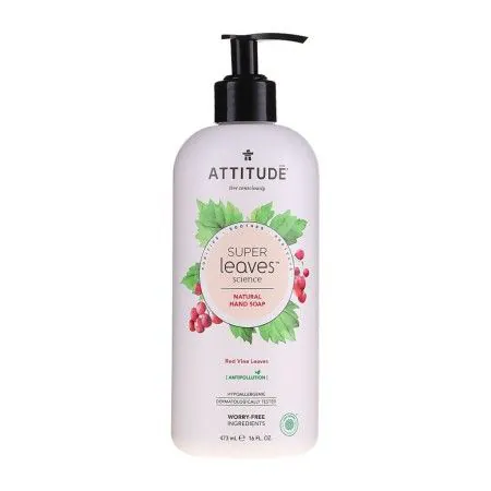 Jabón de Manos con Dosificador Attitude Red Vine Leaves 473 ml | Epamu | Beauty Shop - Parfums, Make-up & Essentials Epamu.eu