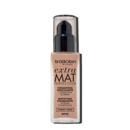 Fluid Makeup Basis Extra Mat Perfection Deborah 2524216 | Epamu.eu | Beauty Shop - Parfums, Make-up & Essentials Epamu.eu