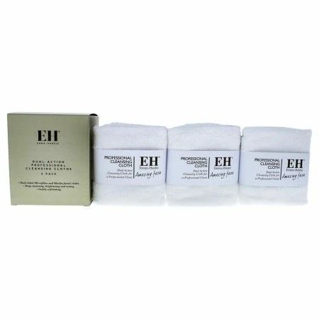 Muslin facecloth Dual Action Emma Hardie EH3DACLTHNW (3 uds) | Epamu | Beauty Shop - Parfums, Make-up & Essentials Epamu.eu