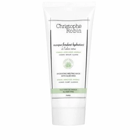 Haarmaske Christophe Robin Feuchtigkeitsspendend Aloe Vera (200 ml) | Epamu | Beauty Shop - Parfums, Make-up & Essentials Epamu.eu