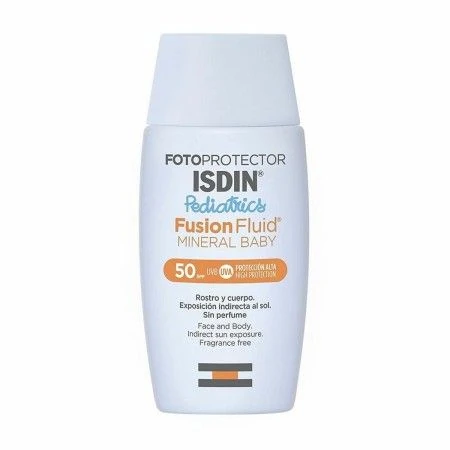 Protector Solar Fluido Isdin Pediatrics Mineral Baby Spf 50 50 ml | Epamu | Beauty Shop - Parfums, Make-up & Essentials Epamu.eu