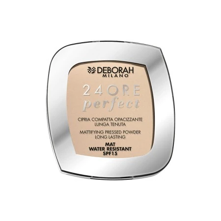 Polvos Compactos Deborah 24ore Perfect Nº 01 Light Beige Spf 15 | Epamu | Beauty Shop - Parfums, Make-up & Essentials Epamu.eu