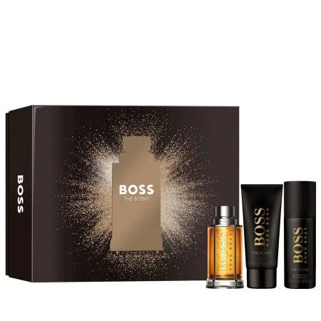 Conjunto de Perfume Homem Hugo Boss Boss The Scent For Him 3 Peças | Epamu.eu | Beauty Shop - Parfums, Make-up & Essentials Epamu.eu