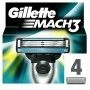 Shaving Razor Gillette Mach 3 (4 Units) | Epamu.eu | Beauty Shop - Parfums, Make-up & Essentials Epamu.eu