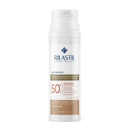 Protezione Solare Colorata Rilastil Age Repair SPF 50+ 50 ml Antietà | Epamu.eu | Beauty Shop - Parfums, Make-up & Essentials Epamu.eu