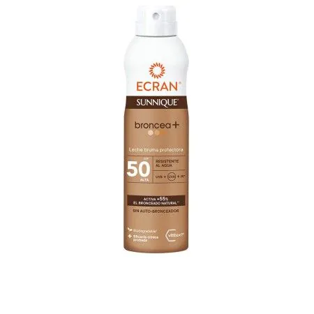 Sun Screen Spray Ecran Sunnique Broncea+ Spf 50 250 ml Sun Milk | Epamu | Beauty Shop - Parfums, Make-up & Essentials Epamu.eu