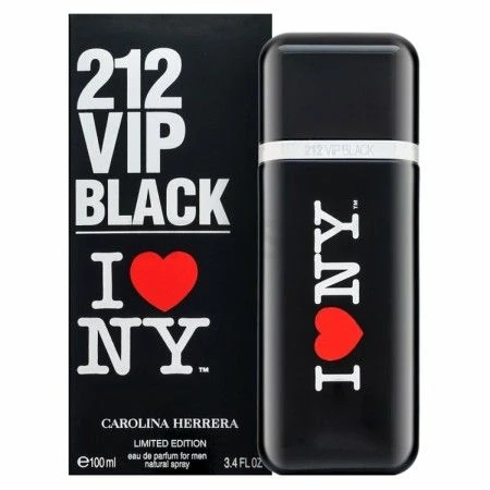 Men's Perfume Carolina Herrera EDP 212 VIP Black I Love NY 100 ml | Epamu | Beauty Shop - Parfums, Make-up & Essentials Epamu.eu