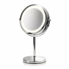 Miroir Grossissant Medisana 88550 Chrome Métal Acier inoxydable Support pied Lumière LED de Medisana, Miroirs de poche - Réf ...