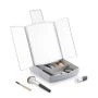 Espejo LED Plegable con Organizador de Maquillaje 3 en 1 Panomir InnovaGoods | Epamu | Beauty Shop - Parfums, Make-up & Essentials Epamu.eu