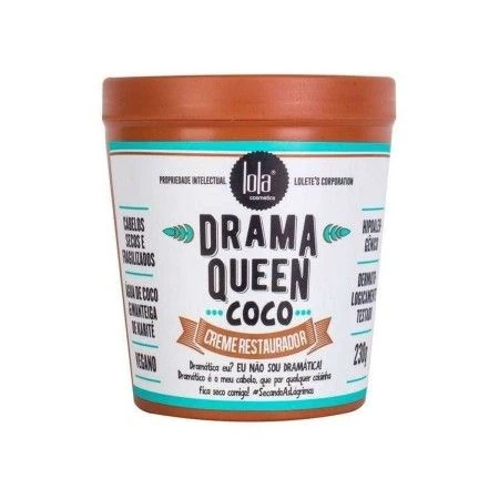 Haarmaske Lola Cosmetics Drama Queen Coco 230 g | Epamu | Beauty Shop - Parfums, Make-up & Essentials Epamu.eu